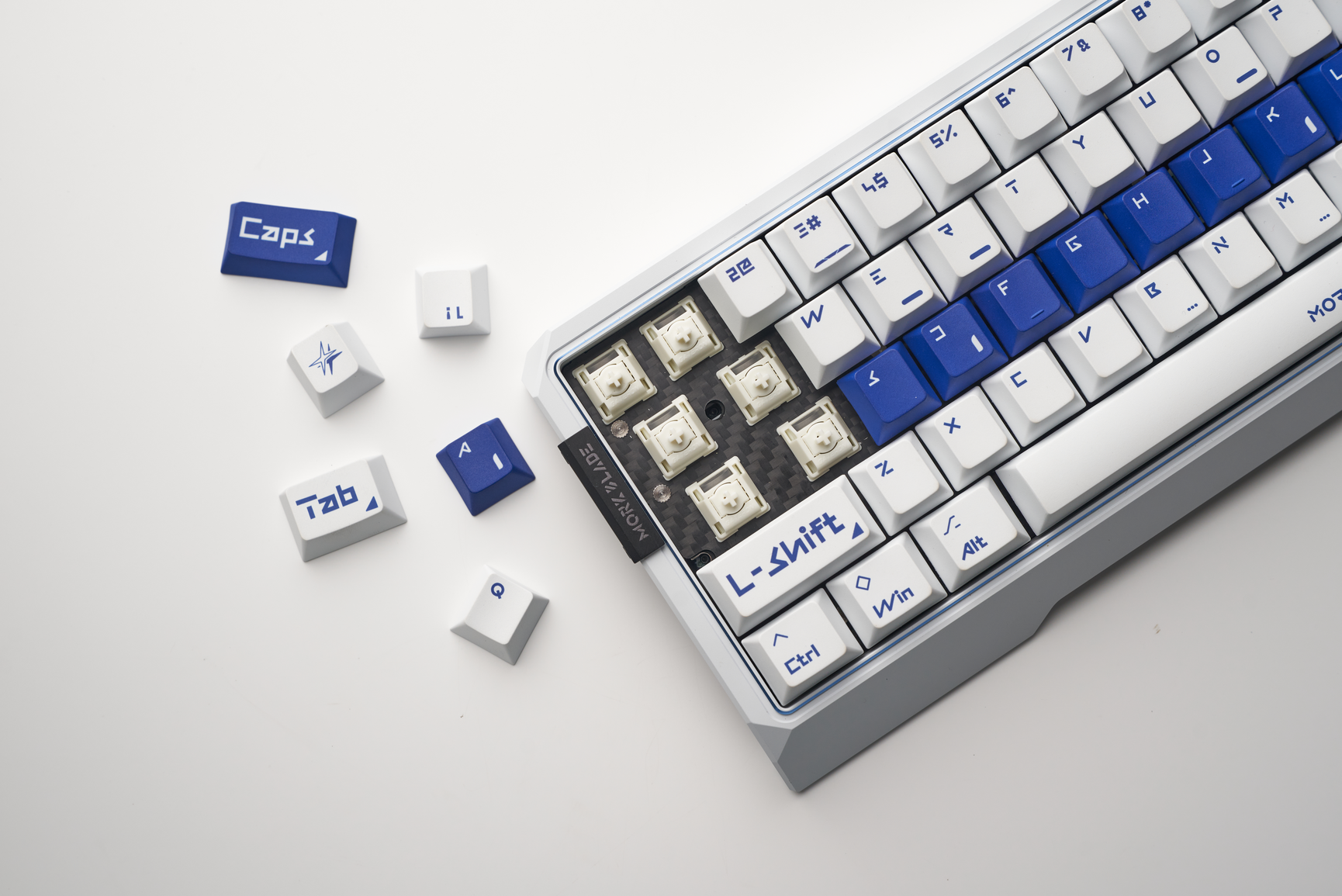 MK60 HE Keyboard - Snow Feather