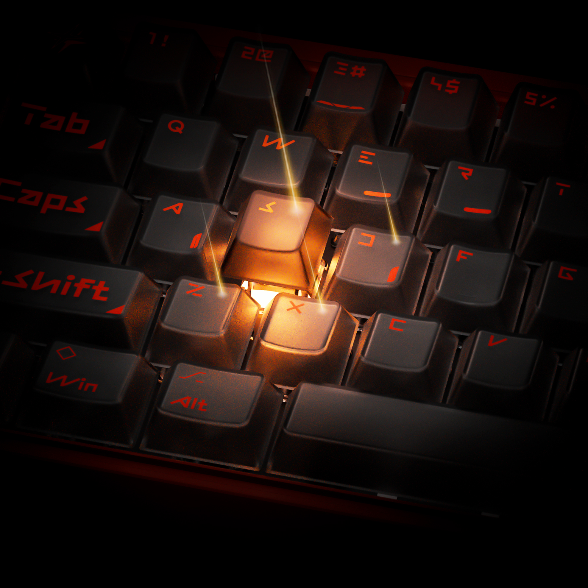 Dynamic RGB Keyboard Lighting