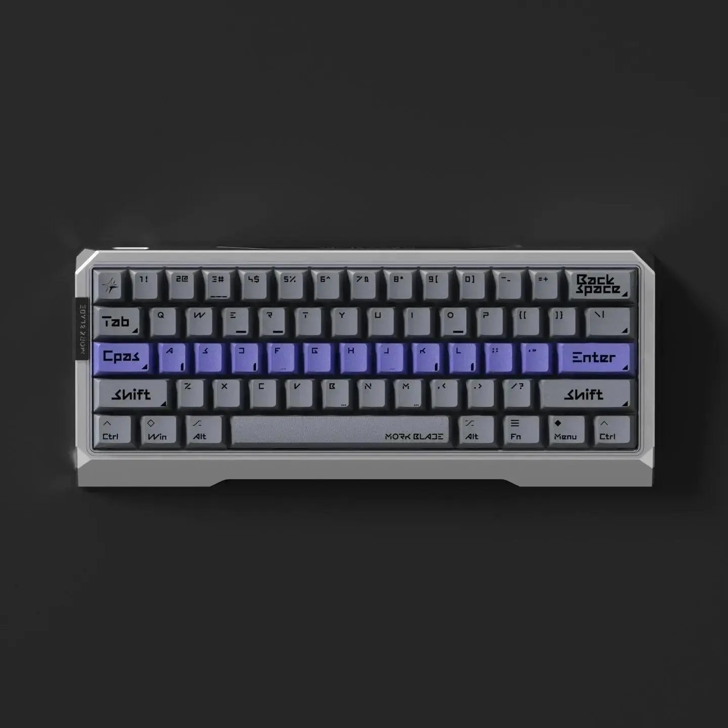 MorkBlade MK60 White × MOMOKA Focus Morkblade MK60 Aluminum Magnetic HE Gaming Keyboard – Nouvolo